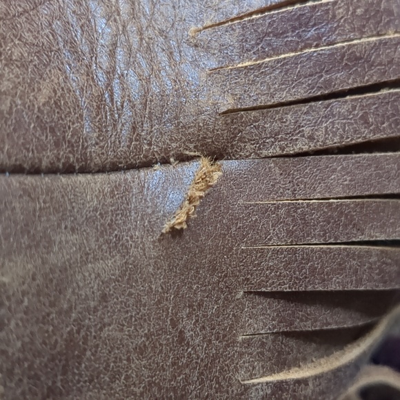 ROOTS* stunning,rare, limited edition, Tribe leather fringe boots size 7 - Picture 6 of 17